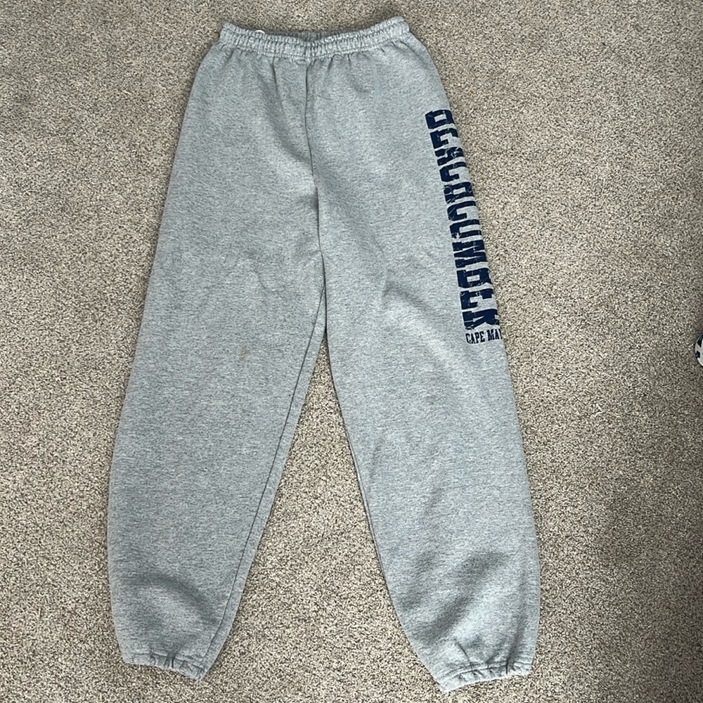 Grey sweatpants